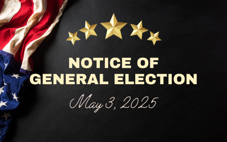 NOTICE OF GENERAL ELECTION